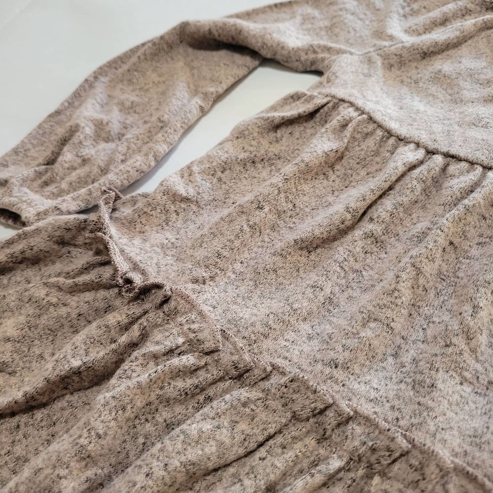 Girl's Tucker + Tate Long Sleeve Tiered Dress, English Pink NWT $35 Girls Size 4 - Picture 5 of 8
